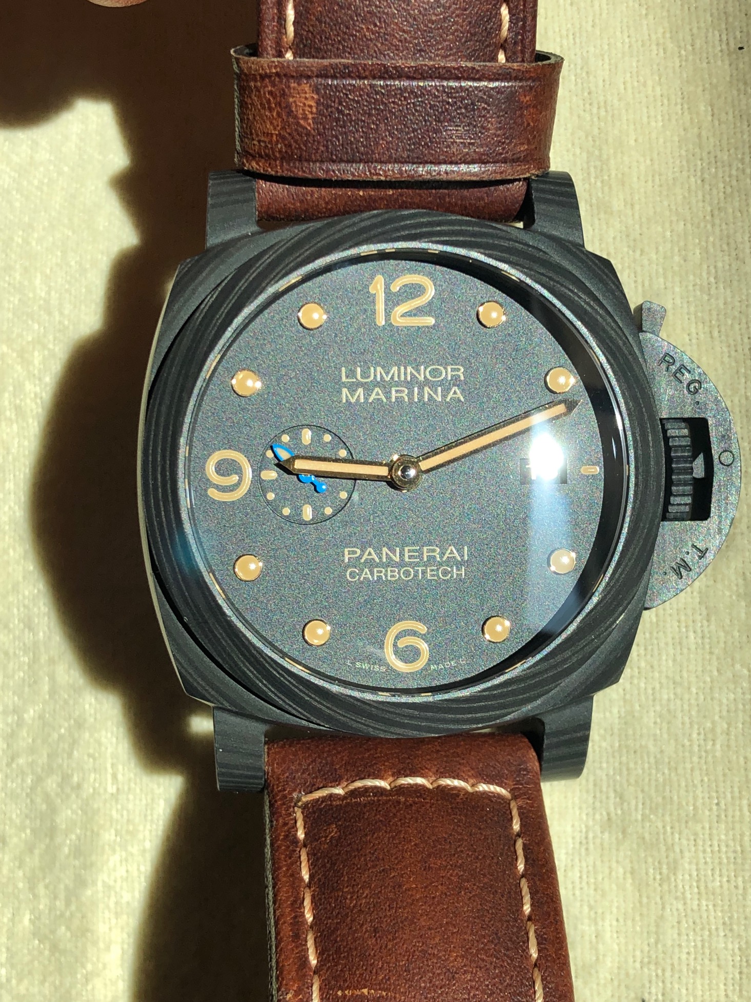 FS Panerai PAM 661 Luminor Marina Carbotech WatchCharts Marketplace