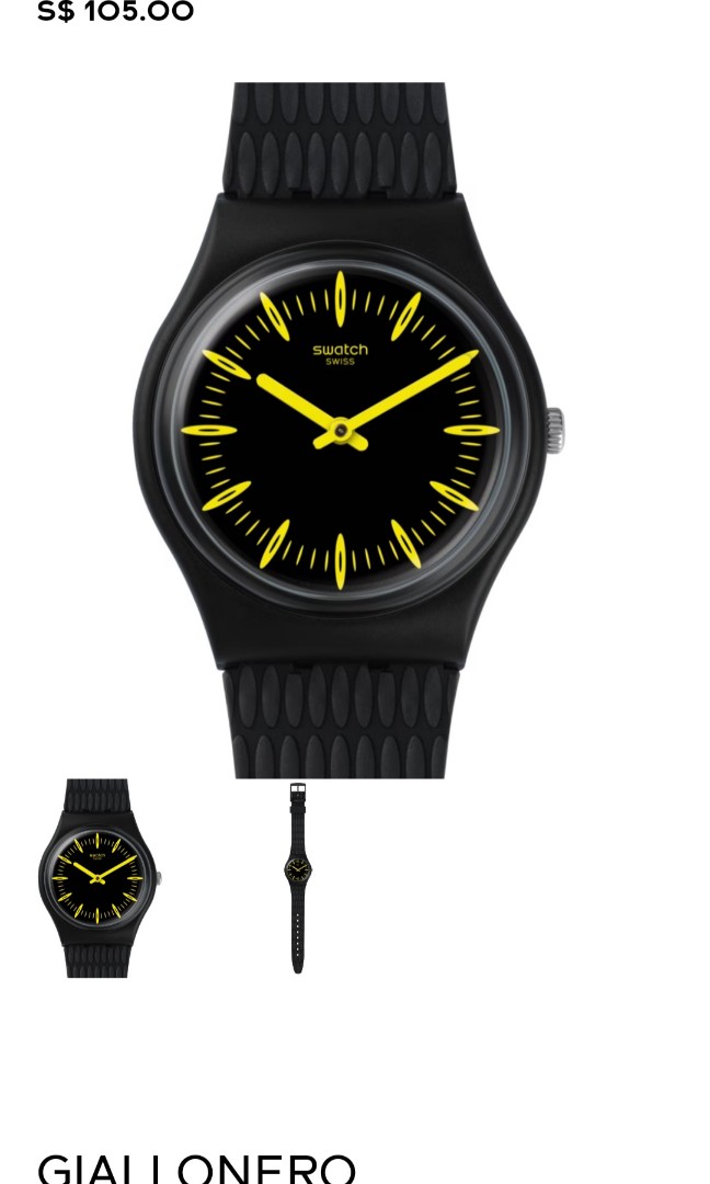 Swatch giallo on sale