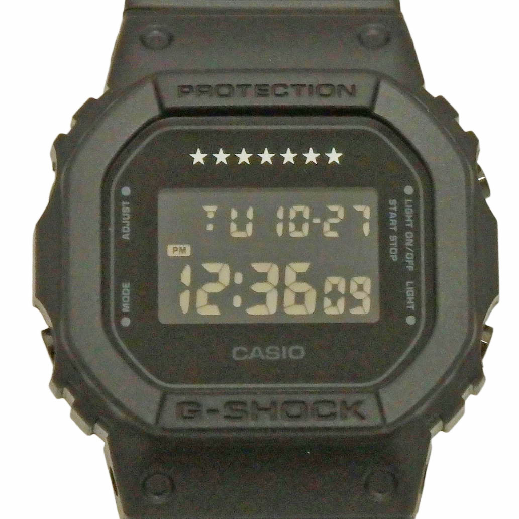 Beauty] CASIO G-SHOCK SEVENSTAR 50TH Seven Stars Ref. DW-5600VT Quartz /  Battery-powered digital dial [6 months warranty for peace of mind] [Men's  □] [Watch] [Used] [A rank] [87 ] | WatchCharts Marketplace