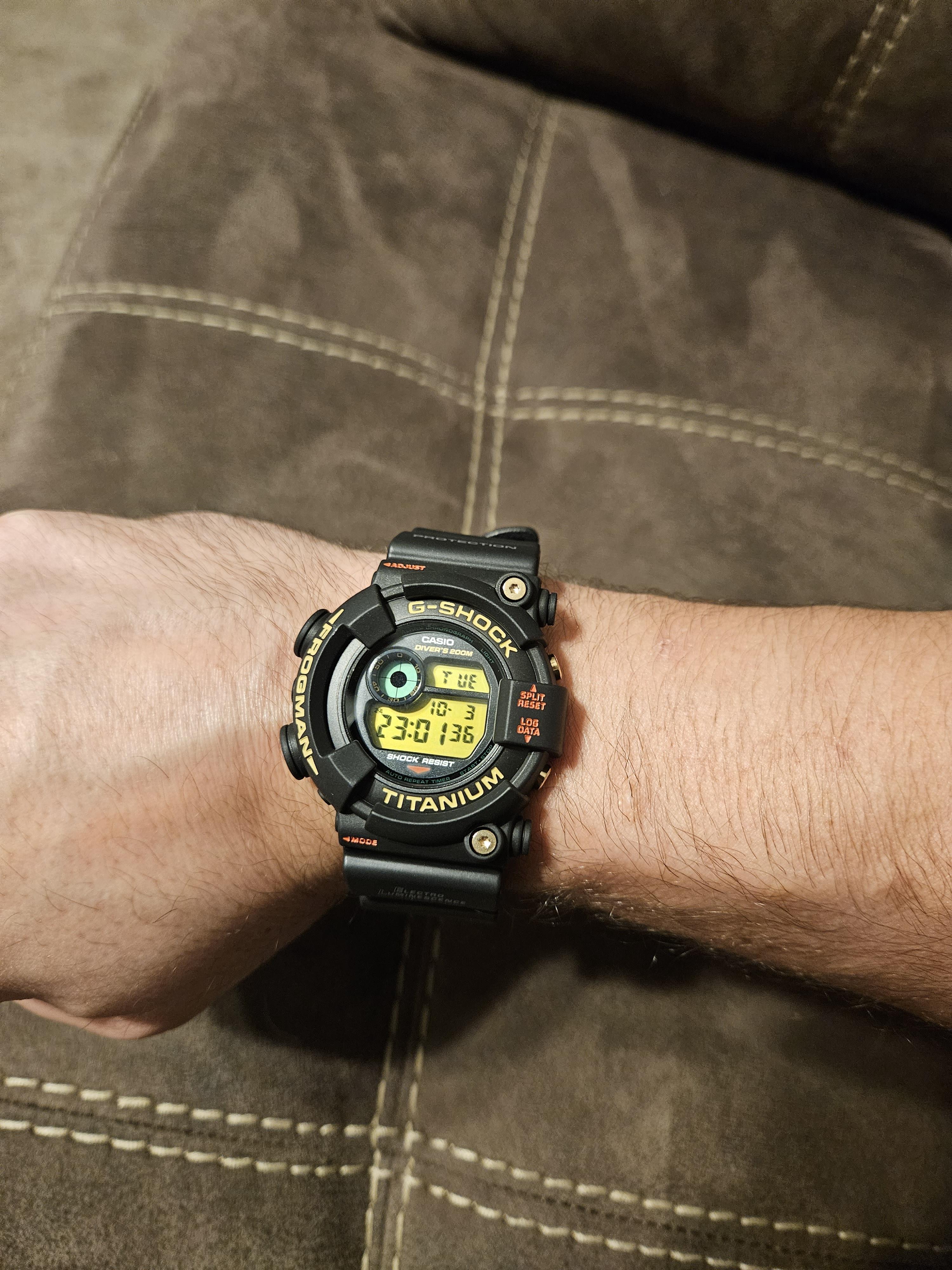 CASIO G-SHOCK FROGMAN Digital 7th Anniversary Model DW