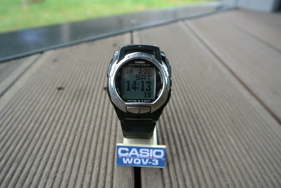 FS Casio WQV-3 - Color wrist camera - Japan Made! RARE
