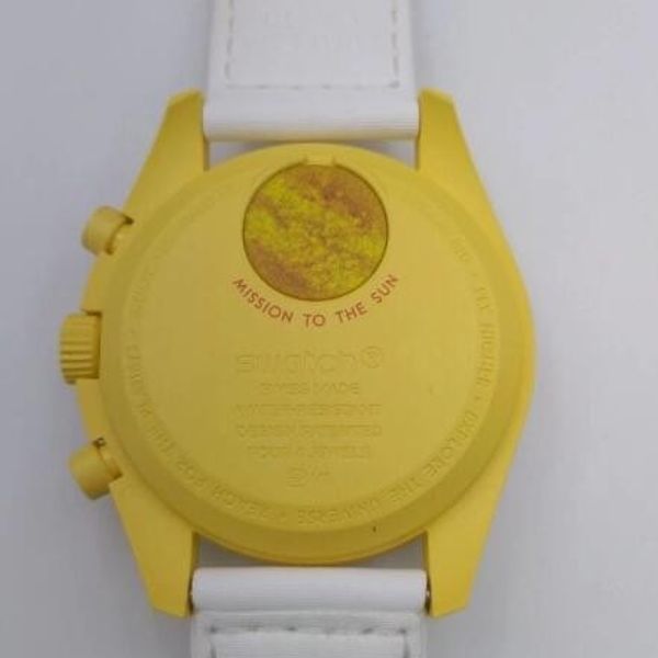 Sun Watch Project Swatch x Omega Moonswatch Mission to The Sun Watch - With Box ...