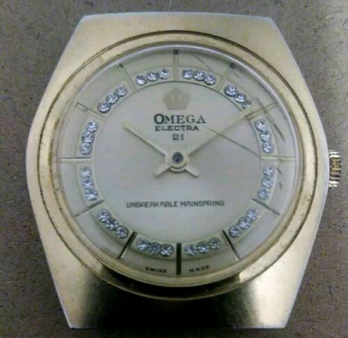omega 21 electra watch 14k