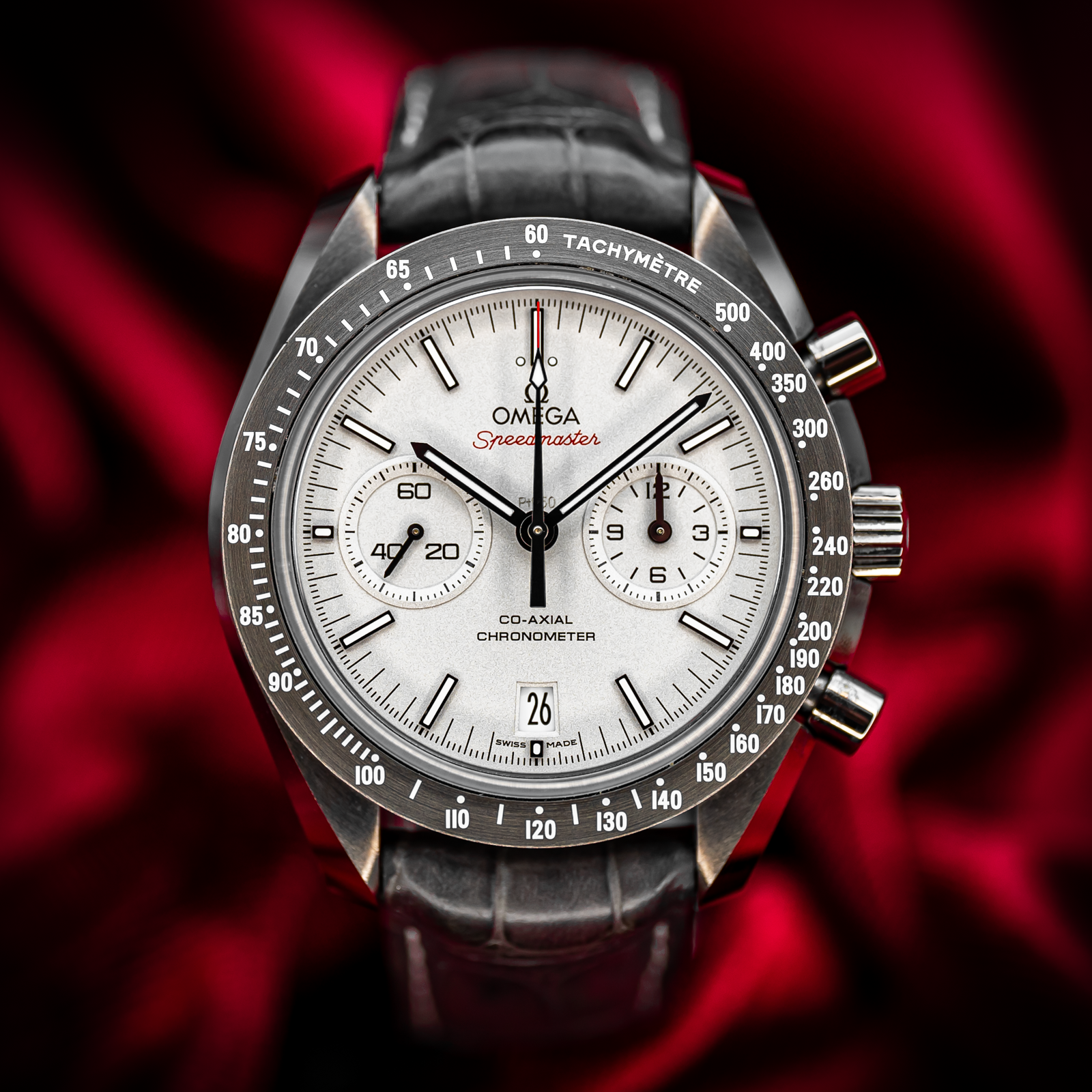 WTS Omega Speedmaster Grey Side of the Moon Co Axial Chronograph