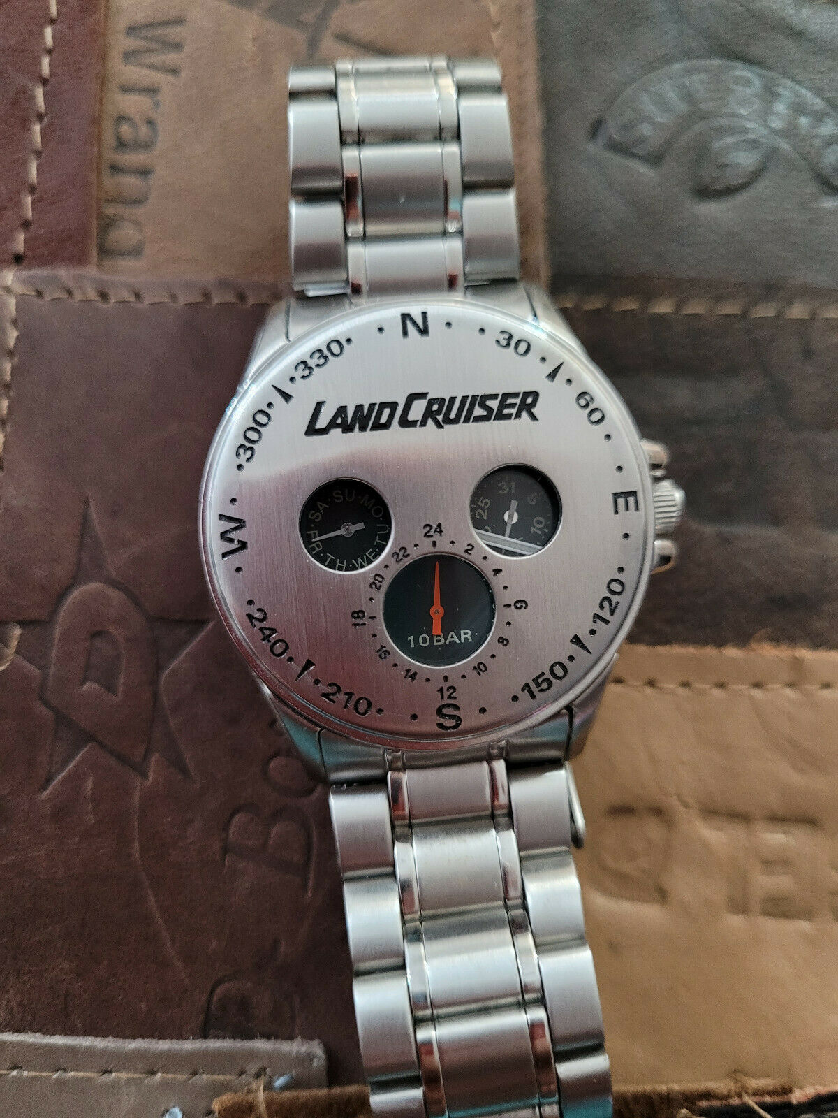 Limited Edition Seiko Toyota Land Cruiser Watch Stainless Steel