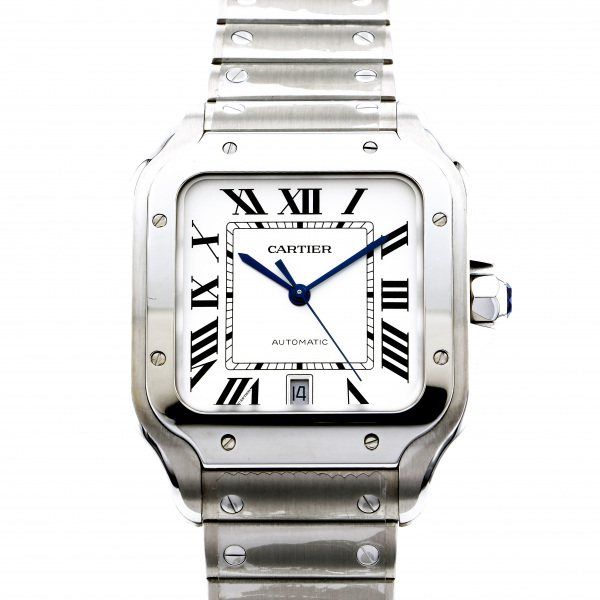 Cartier Cartier Santos de LM WSSA0018 Silver Dial New Watch Men's ...