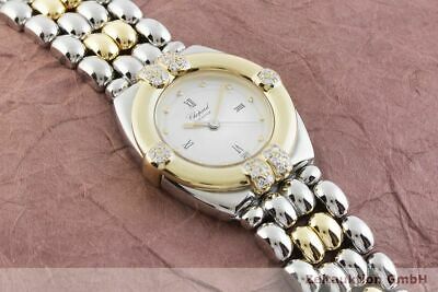 Chopard Gstaad Lady Stahl Gold Damenuhr Diamanten Ref. 32 8128