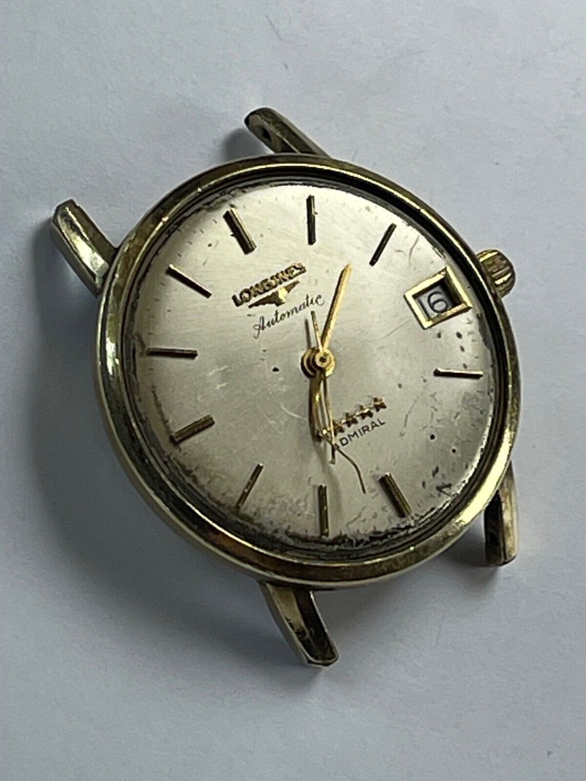 LONGINES ADMIRAL 5 Star Automatic Date Vintage Gold Filled For