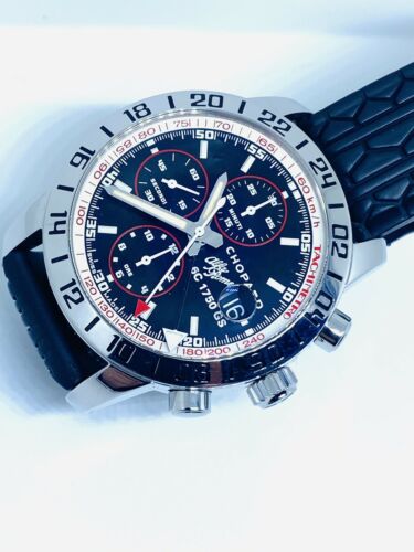 Chopard Mille Miglia GMT Alfa Romeo Limited Edition SS Black Dial