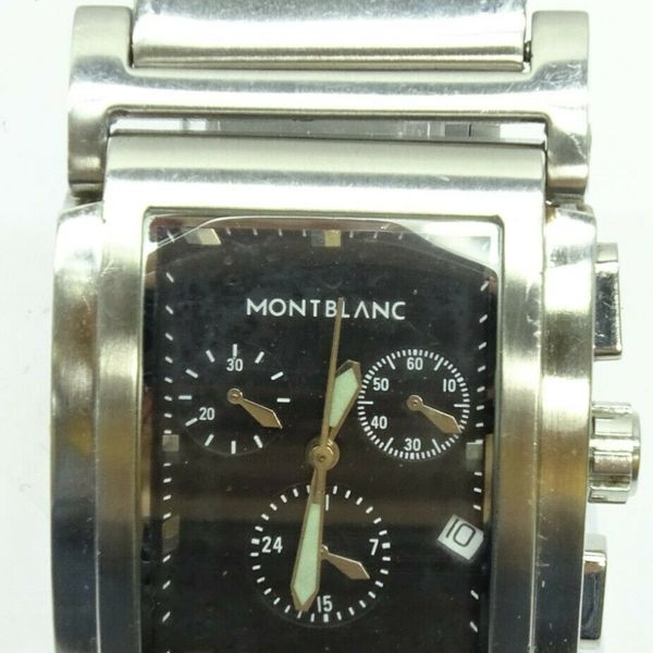 Montblanc 7050P5086095 Chronograph Silver Dial Stainless Steel Men's