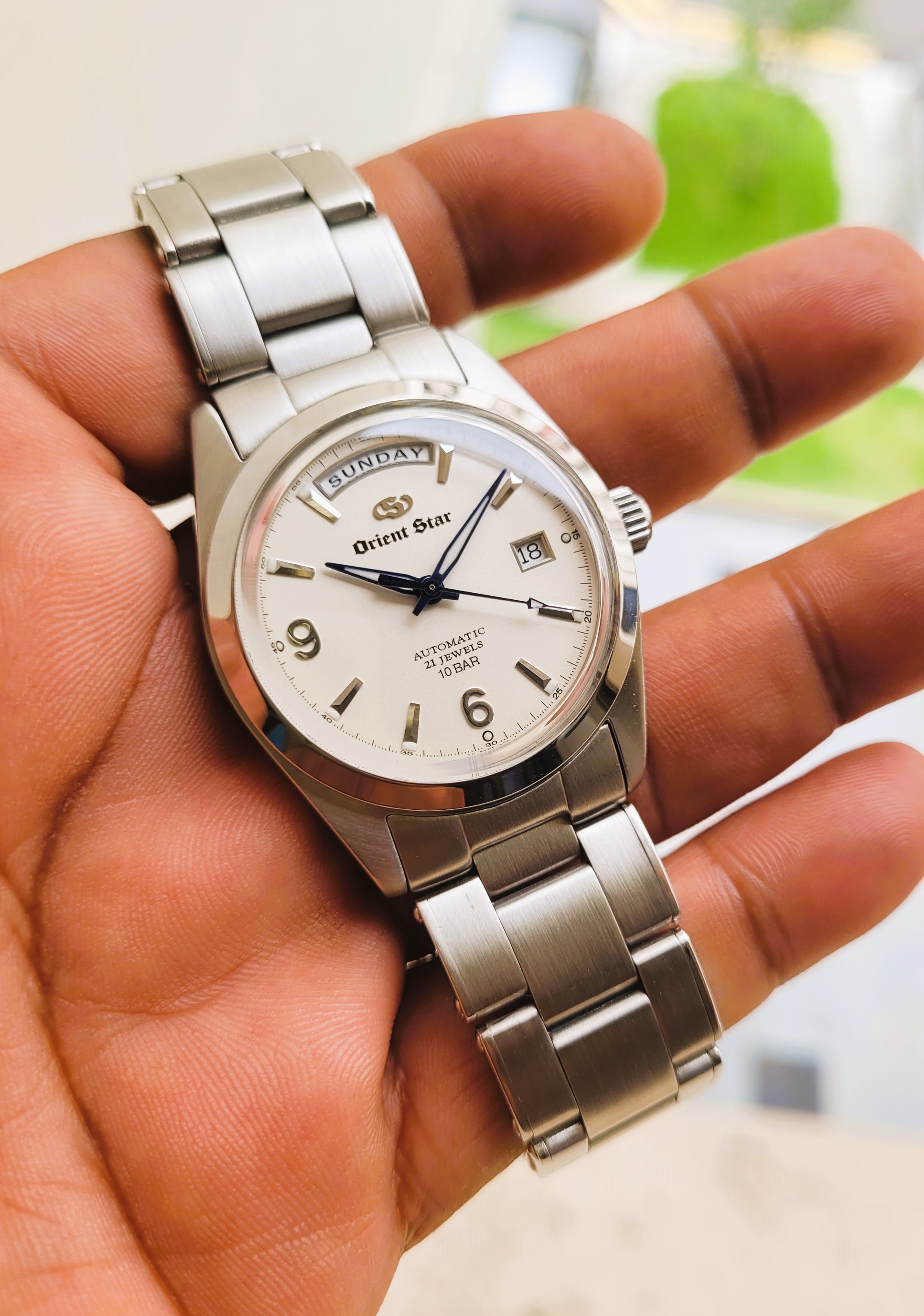 Orient star best sale day date