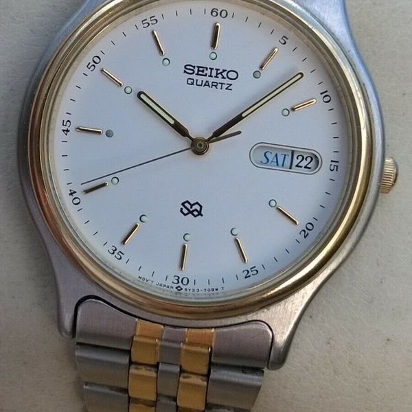 Seiko SQ Mens Vintage Quartz Watch 5Y23-7050 - Lovely with minimal sign of  use | WatchCharts