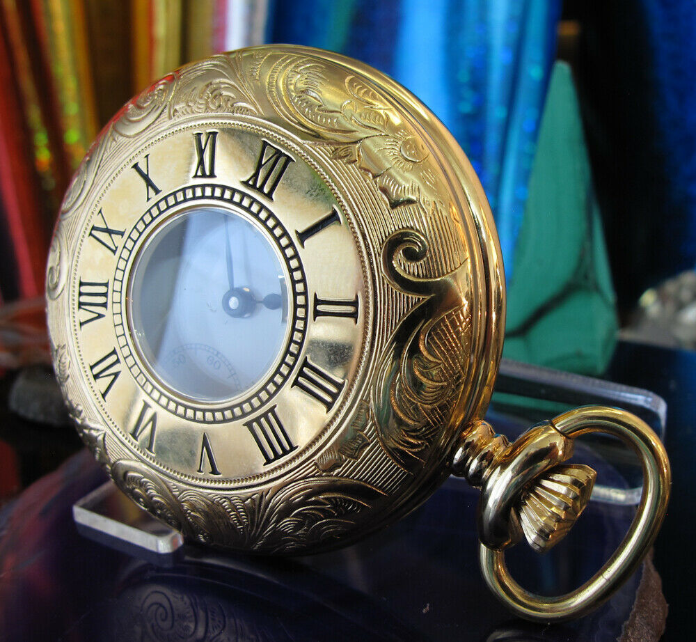 Chs Tissot & files Depuis 1853 Half Hunter Pocket watch Eta