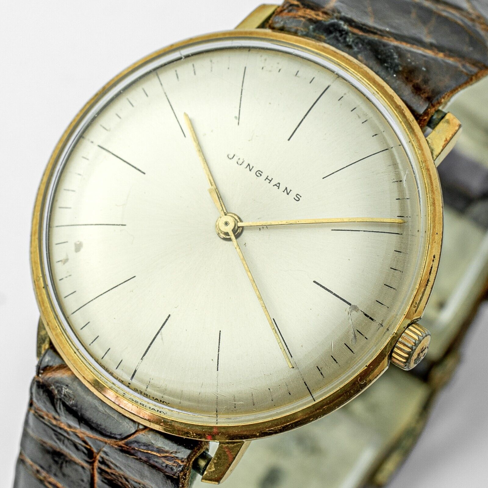 JUNGHANS MEISTER BAUHAUS DIAL CAL.84 S3 VINTAGE WATCH