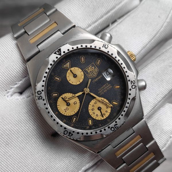 [WTS] Tag Heuer Titanium Quartz Chrono 220.206 | WatchCharts Marketplace