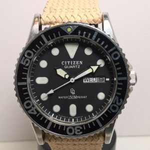 CITIZEN CRYSTRON ダイバー 150m ビンテージvintage シチズン クリストロン 150m ダイバー 1980年代 / CITIZEN