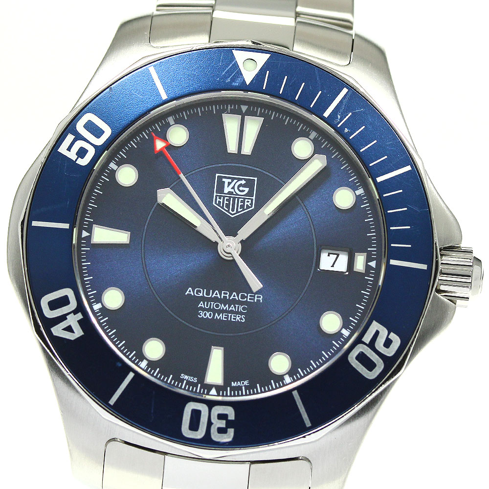 With warranty TAG HEUER TAG Heuer Aquaracer Date WAB2011 0