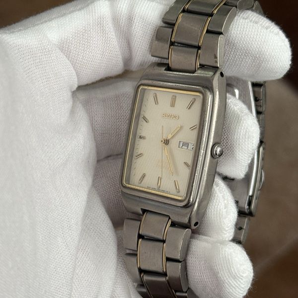 Montre Seiko Militaire Jour/date - Modèle Rare 7N33-6050, Pile Et Verre Neufs - État Impeccable, Occasion