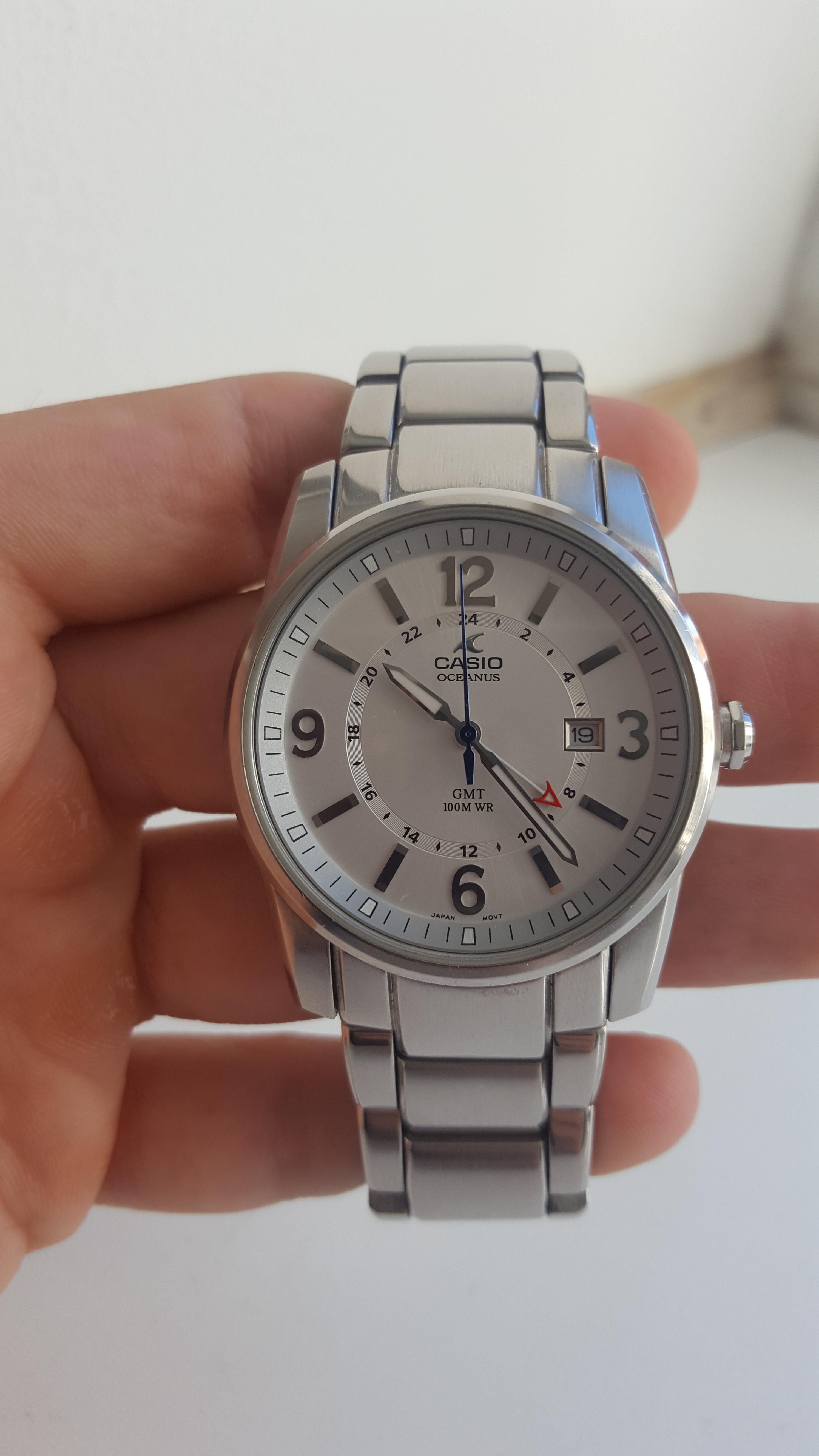 casio oceanus gmt