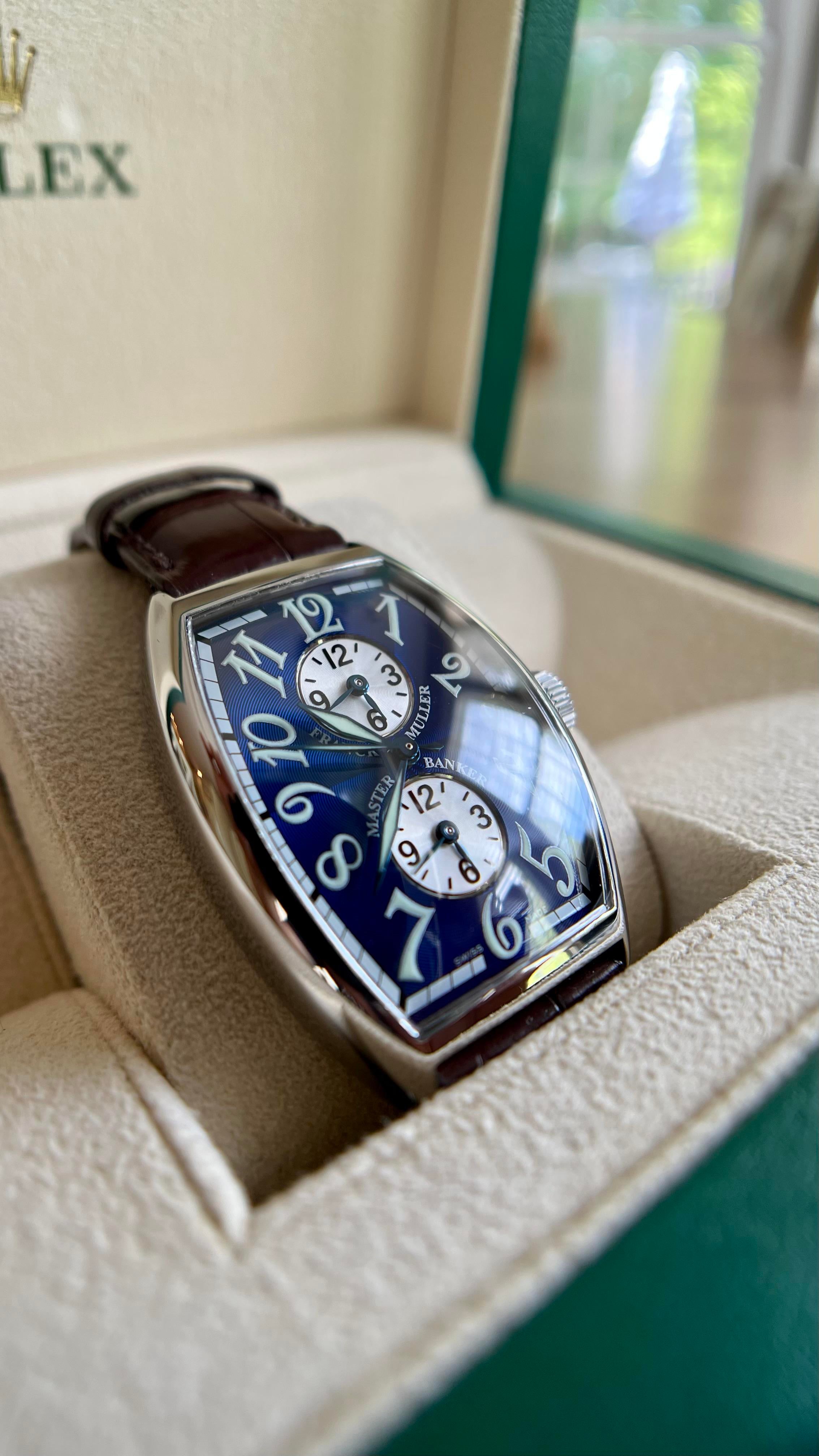 WTS Fresh FM Service Exquisite Franck Muller Master Banker 5850