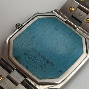 Seiko Credor 8420-5010 Gerald Genta Women Watch Silver Dial