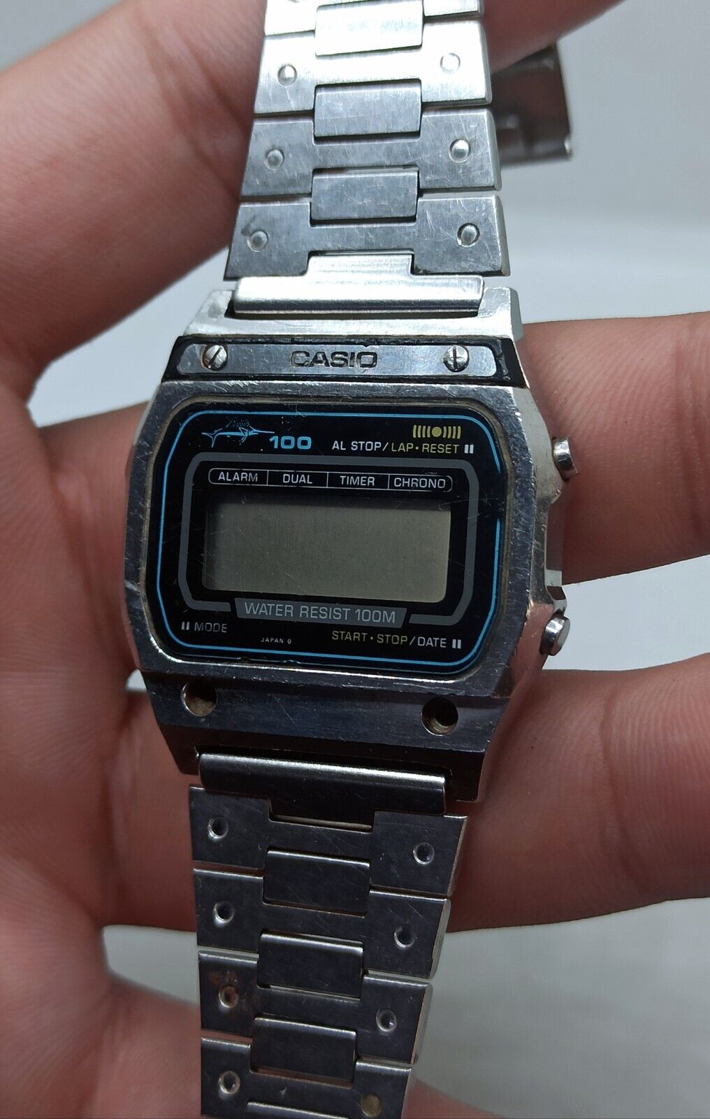 ☆ CASIO WS-710 145 カジキ ステンレス ビンテージ 希少 ☆ - 腕時計 ...