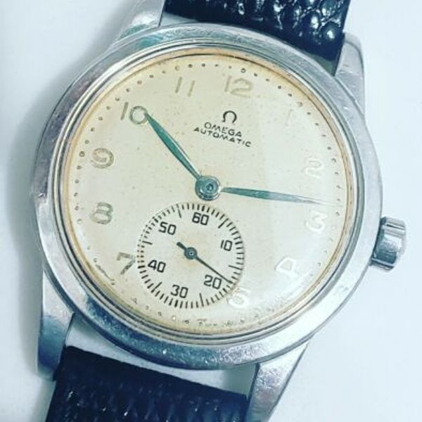 Vintage Omega Automatic Ref C 2576 8 Cal. 28.10.RA PC Stainless steel ...