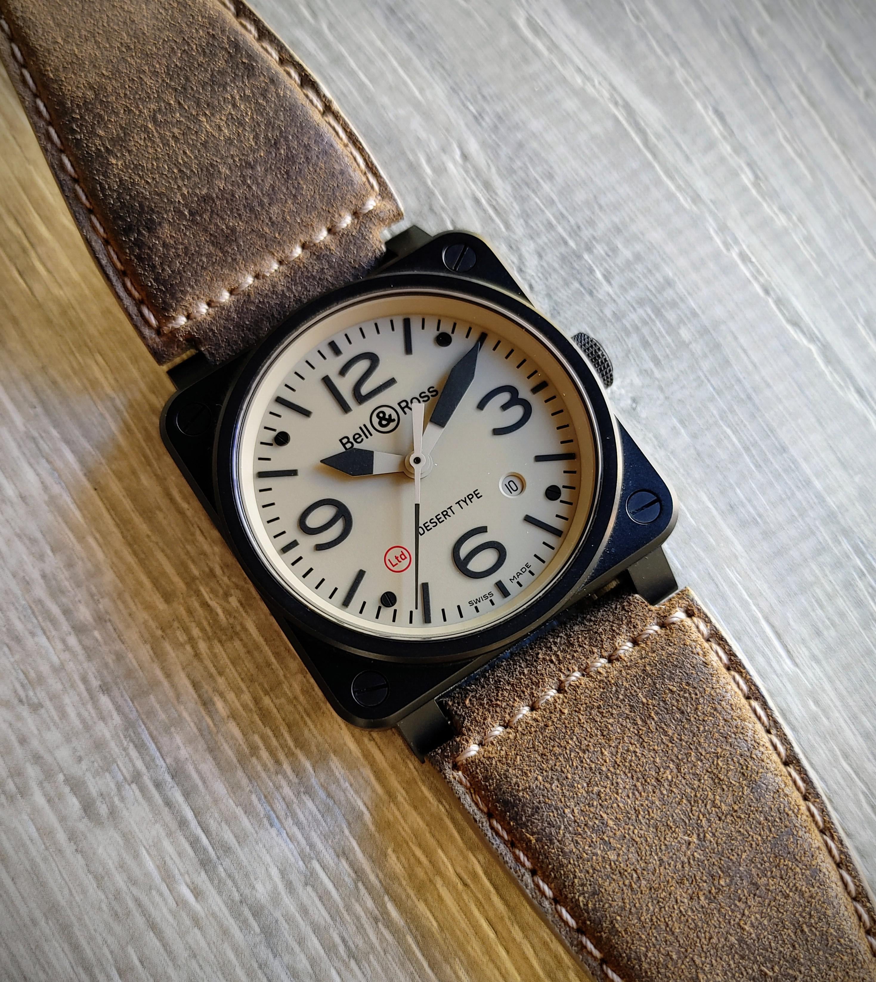 WTS Bell Ross BR 03 92 Desert Type Limited Edition 42mm