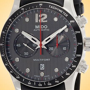 Mido Multifort Automatic Chronograph Stainless Steel Men's Watch