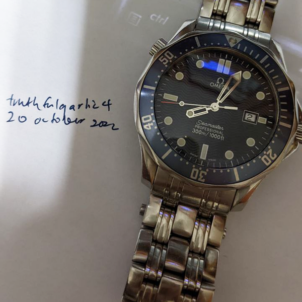 [WTS] First James Bond Omega Seamaster 2541.80 Featured in GoldenEye