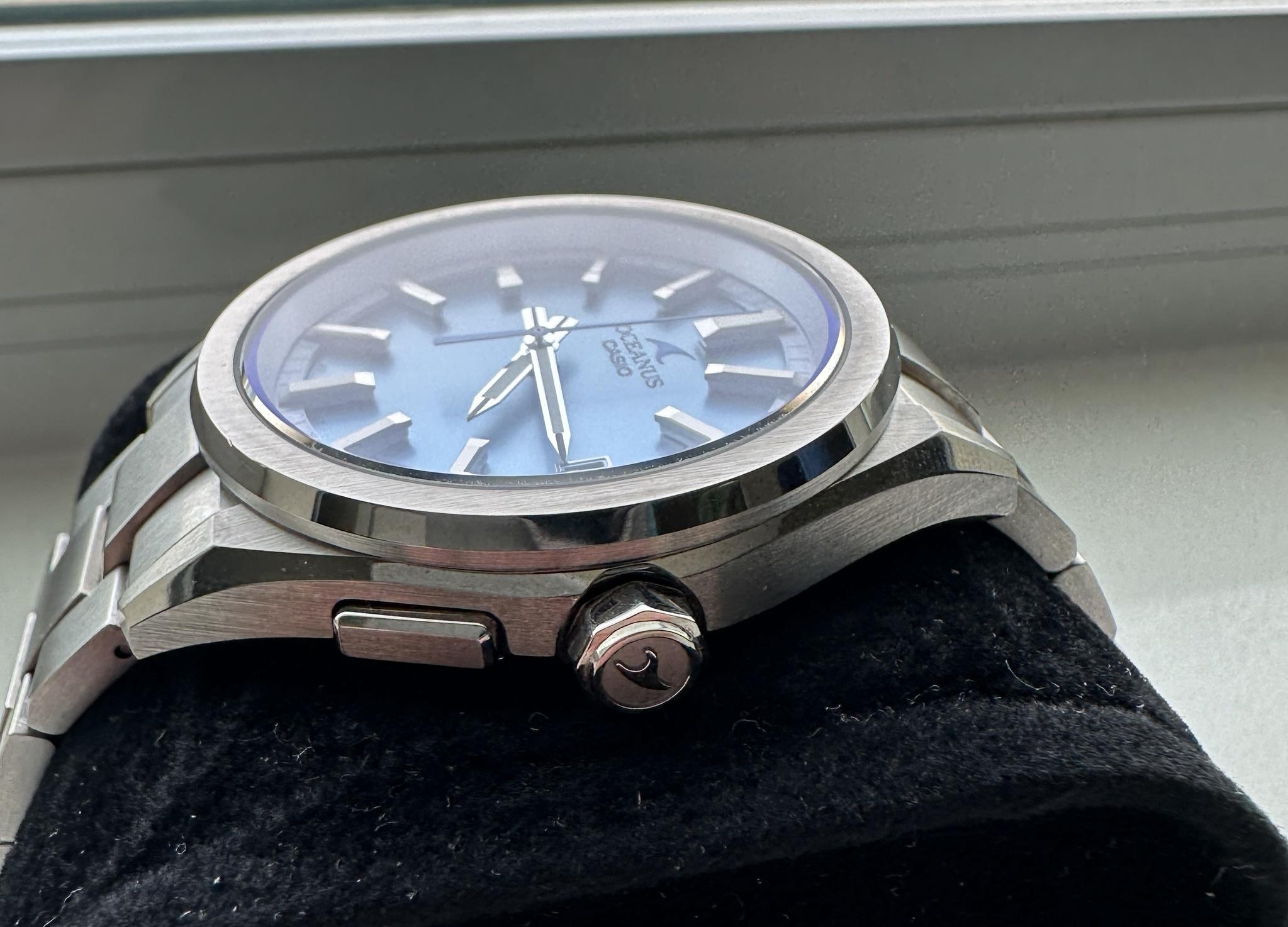 WTS] Casio Oceanus OCW-T200S-2AJF w/rare light blue dial 