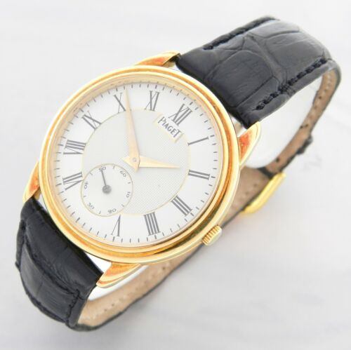 PIAGET GOUVERNEUR REF. 15968 18KT YELLOW GOLD WATCH 100 GENUINE