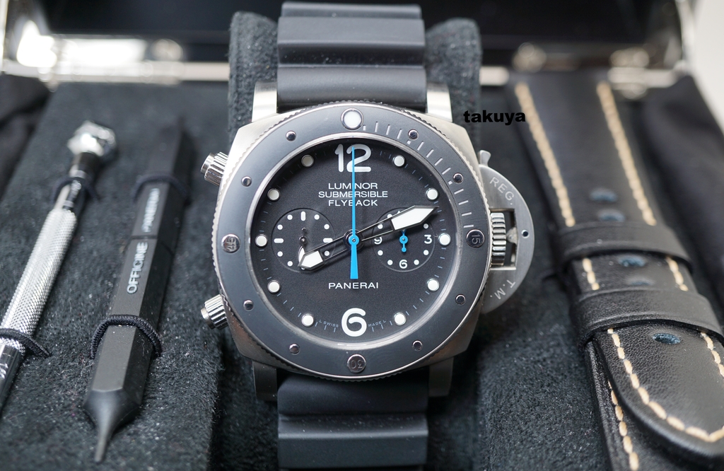 FSOT Panerai PAM 615 LUMINOR SUBMERSIBLE 1950 3 DAYS CHRONO