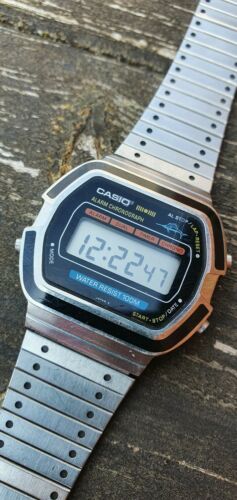 Rare Vintage Casio slim Marlin WS-720(145) Digital Watch Rare Vintage Casio slim Marlin WS-720(145) Digital Watch