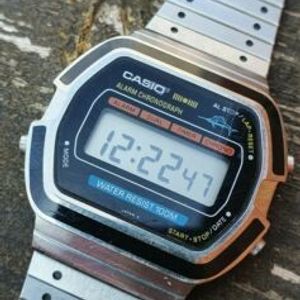 Rare Vintage Casio slim Marlin WS-720(145) Digital Watch.Casio