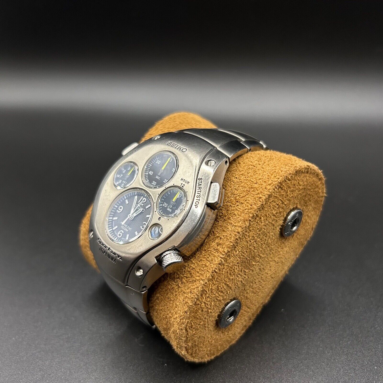 SUPER RARE** Seiko Sportura Titanium Kinetic 9T82-0A60 aka 