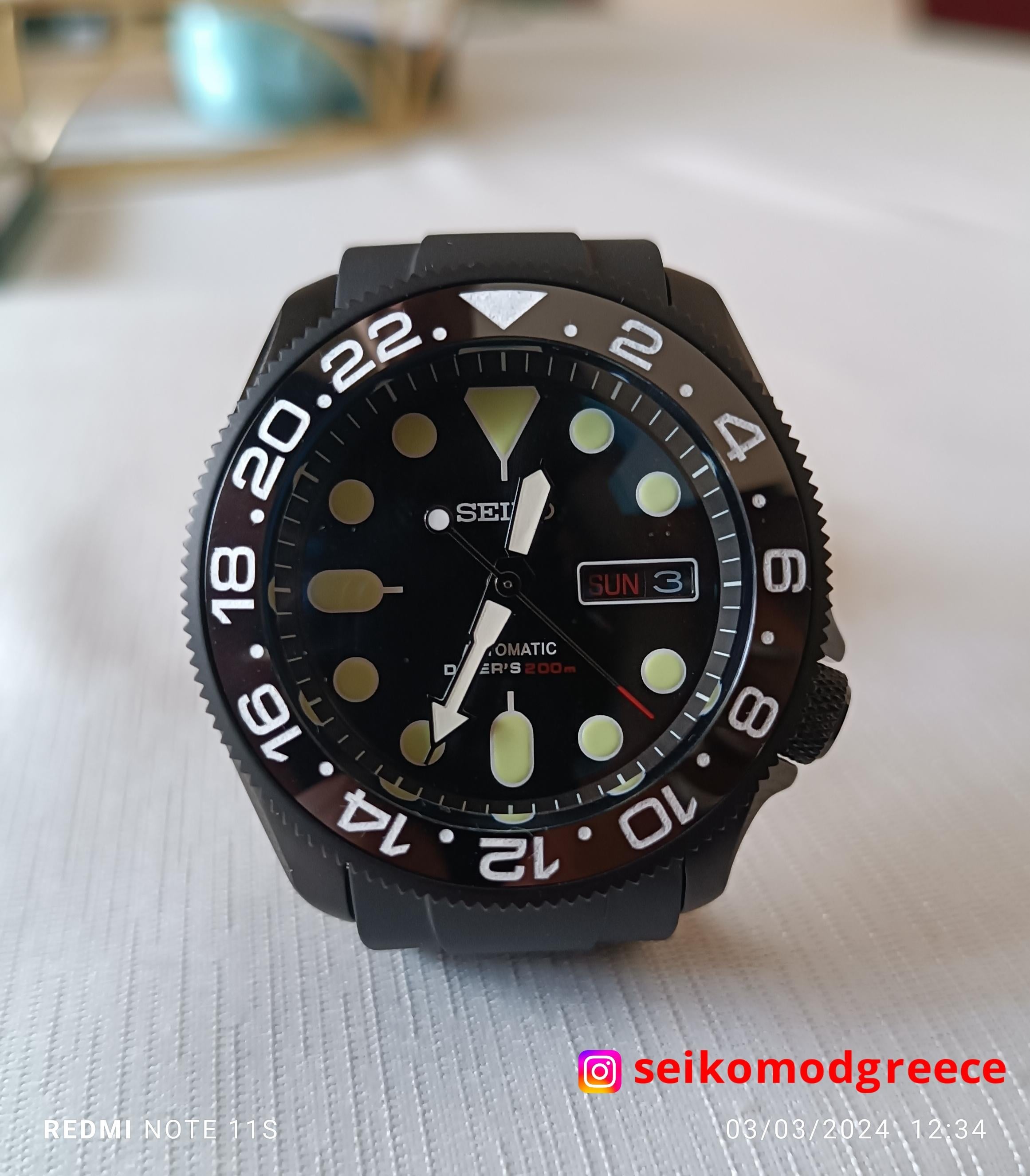 Used seiko skx007 store for sale