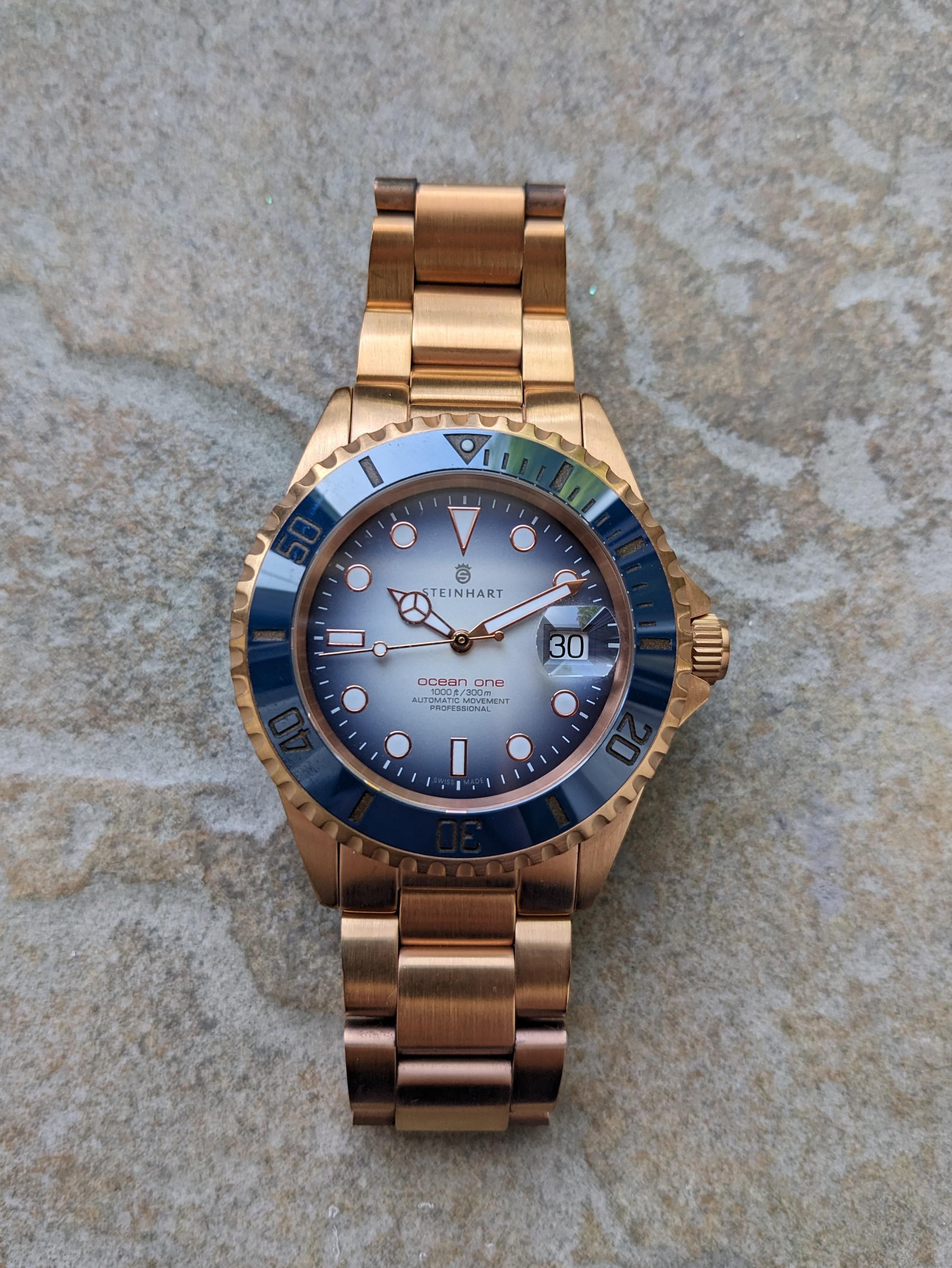 Steinhart discount pink gold