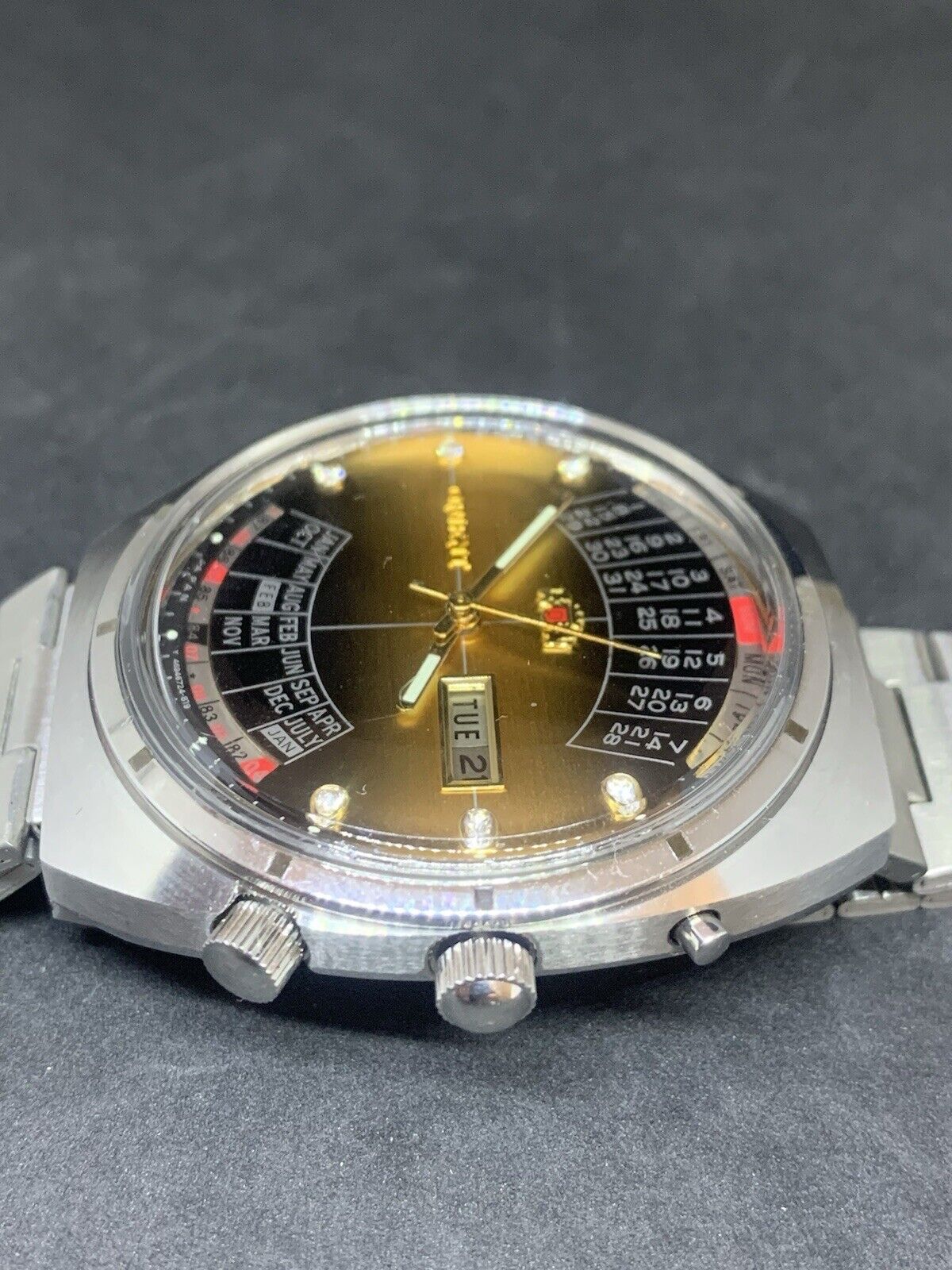 Orient Orologio Automatico Giapponese - Cassa In Acciaio 40,5mm, Vetro Minerale Bombato - Movimento A Carica Manuale