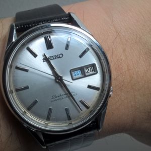 FS: Set of Grand Seiko 6246-9001 and Seikomatic 6216-9000 Day-Date Vintage  Automatic Watches | WatchCharts
