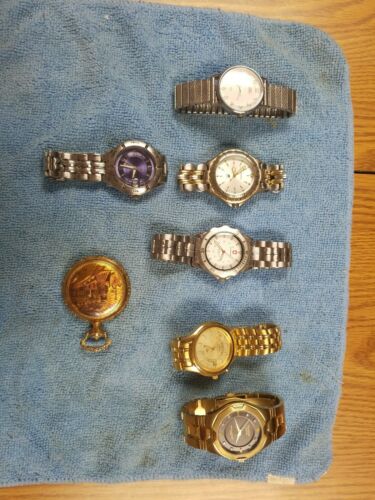 Seiko Calvin Hill Fossil Timex Armitron Guess Men s Watches Pocket Watch Nr WatchCharts Marketplace