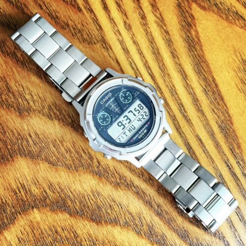 RARE Vintage 1988 Casio DGW-300 Digi Graph Diver Watch, Made in