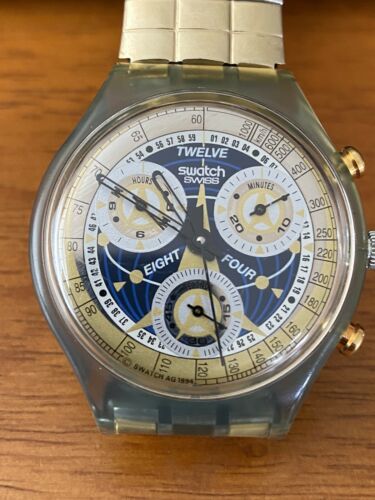 SWATCH CHRONOGRAPH Twenty-Two ( 22 ) jewels - AG 1992 WORKING