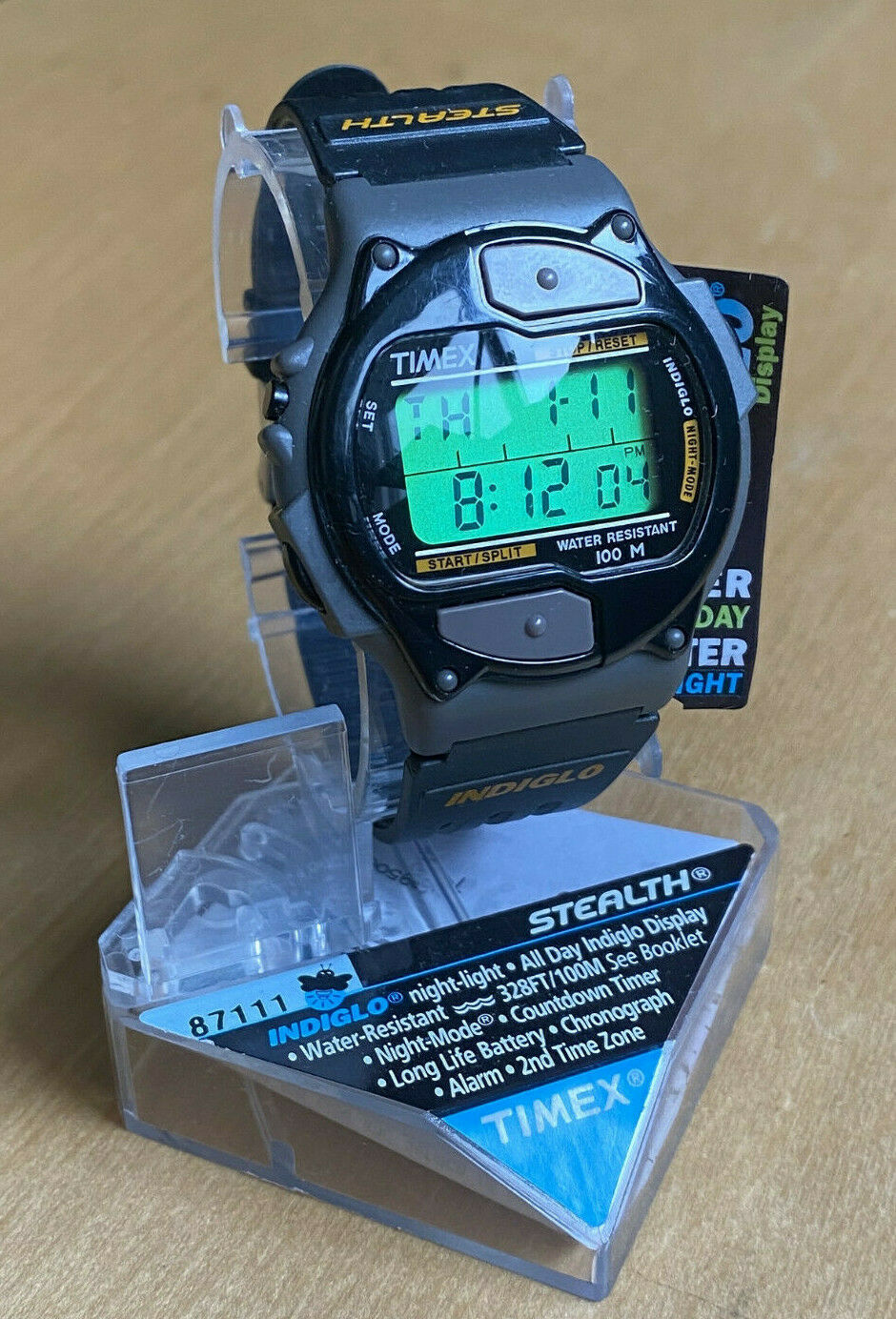alarm chrono watch instructions digital
