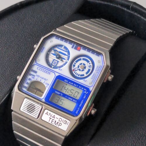 Citizen Ana-Digi Temp Star Wars R2-D2 Display Watch JG2117-51A |  WatchCharts Marketplace