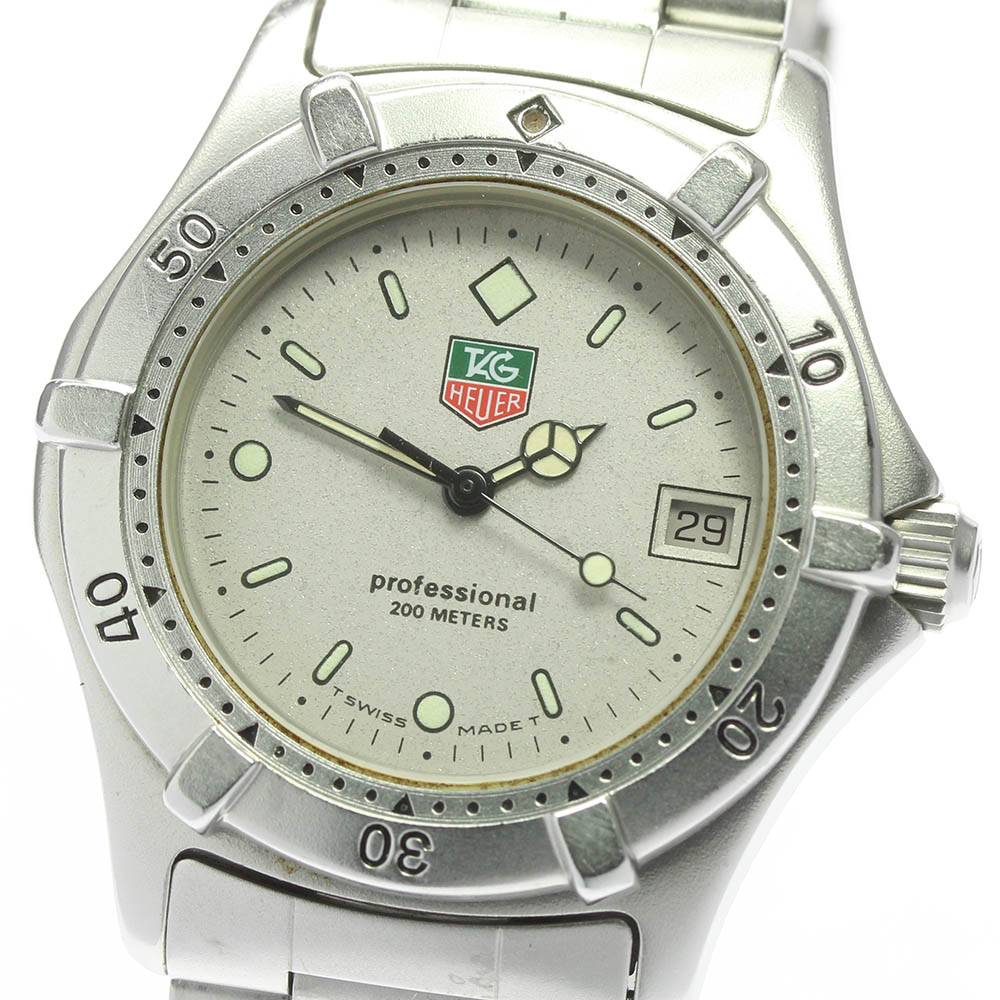 [TAG HEUER] TAG HEUER 2000 Series Professional Date 962.213 Quartz Boys