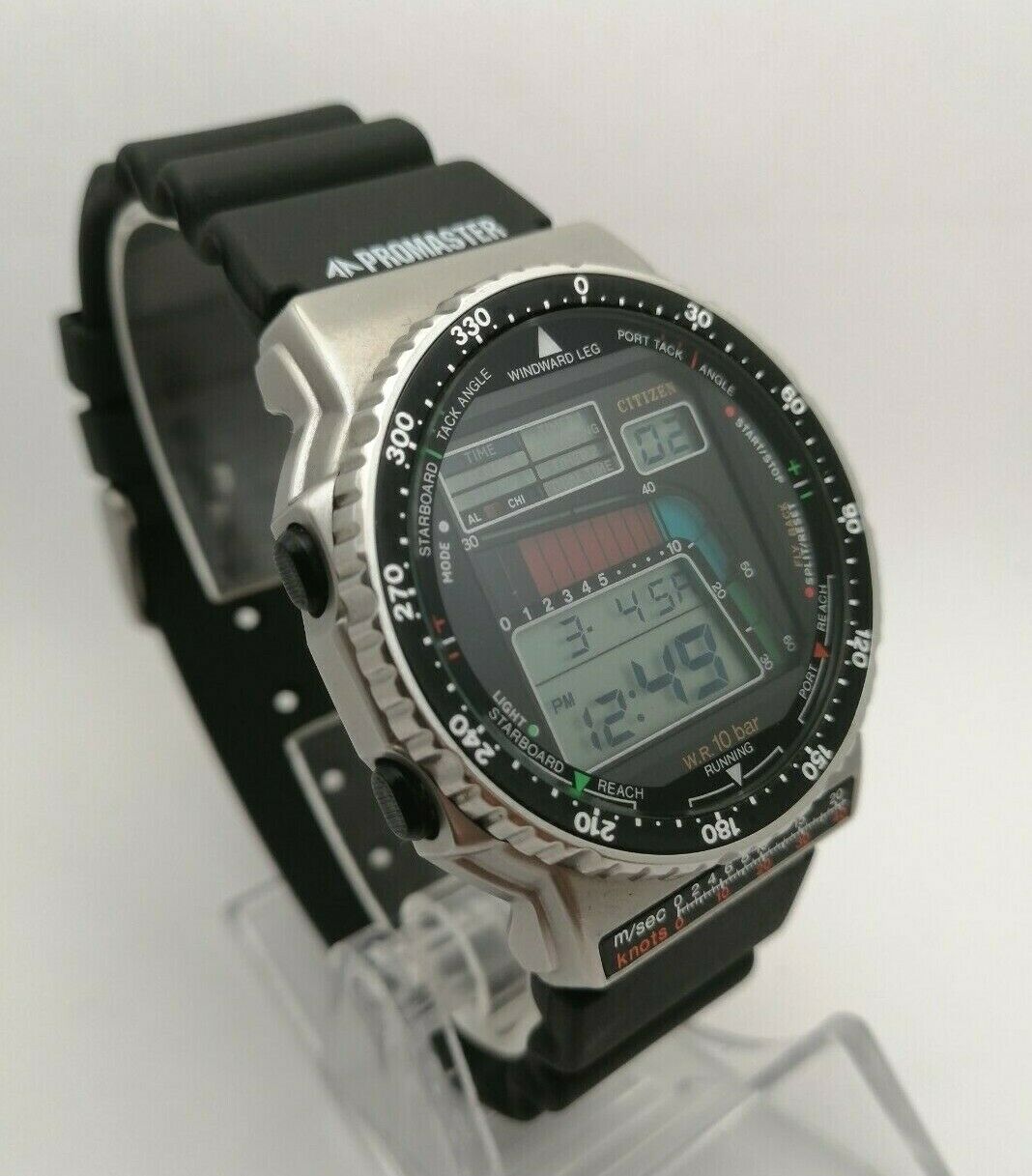 CITIZEN D120-312538 デジタル BEAUTIFUL AND IMACULATED CITIZEN WINDSURFING DIGITAL REF