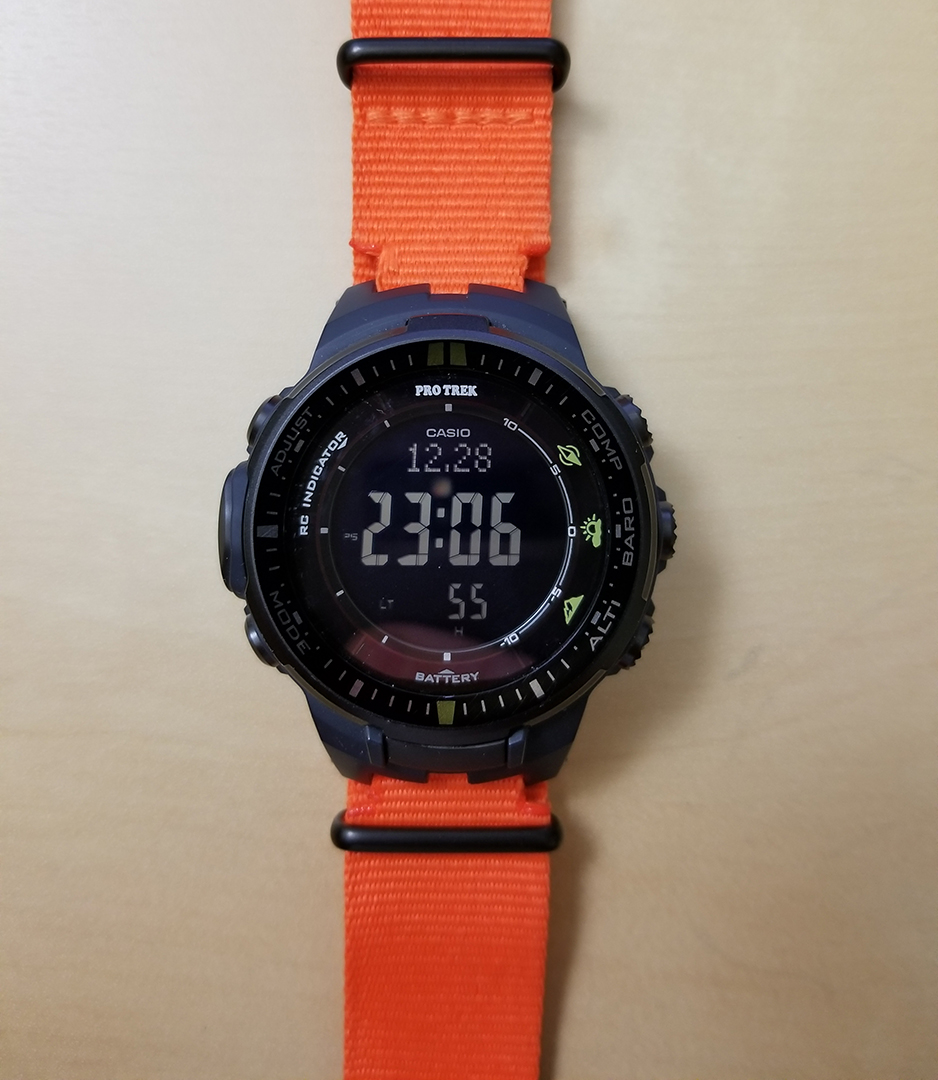 casio protrek watch strap