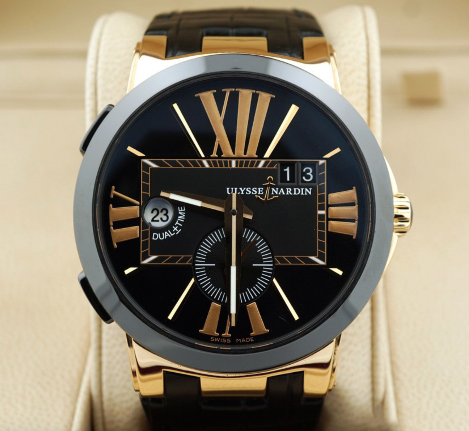 Ulysse Nardin Executive Dual Time 246 00 42 Retail 24 100 Mens