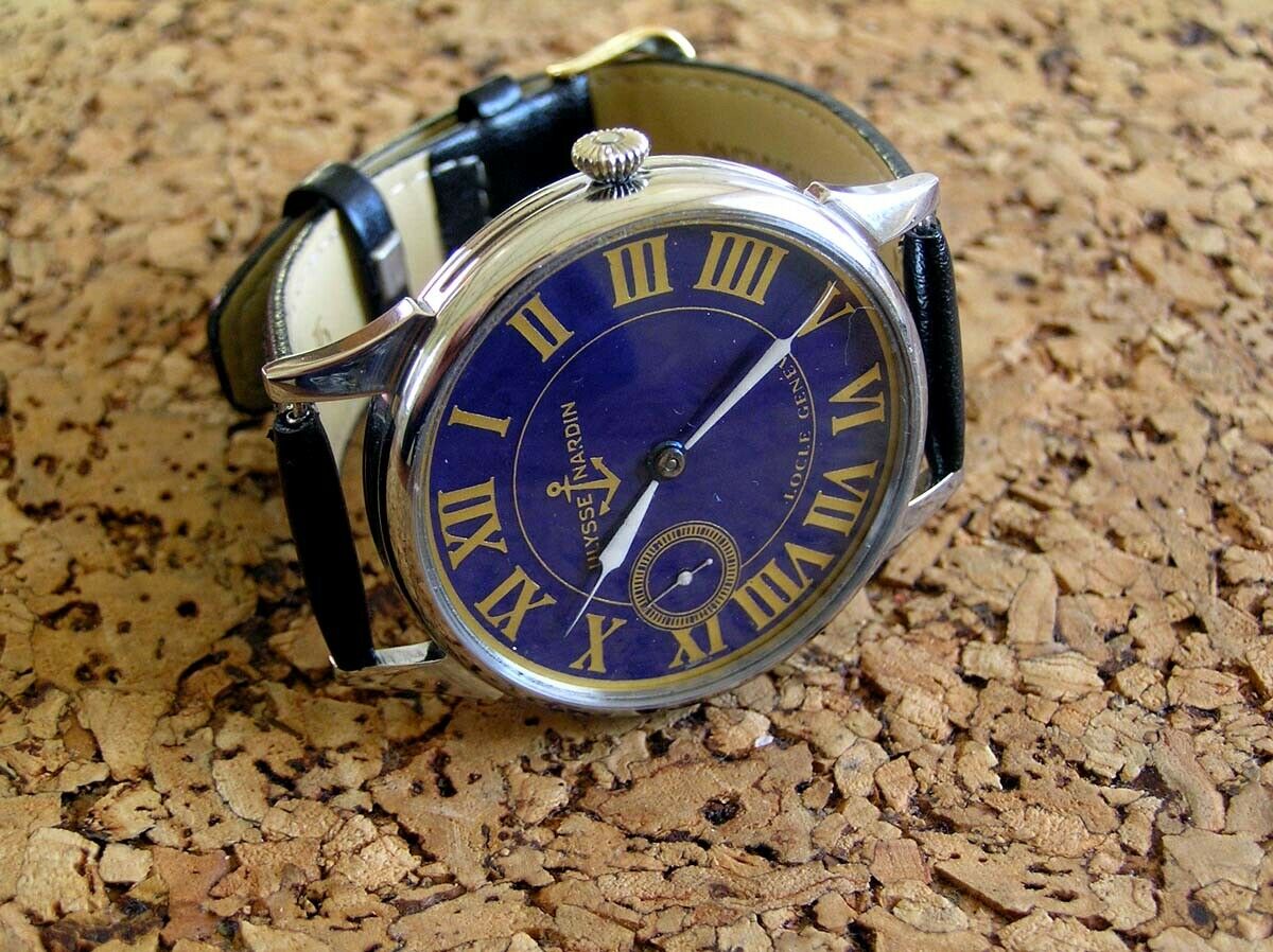 ANTIQUE ULYSSE NARDIN LOCLE GENEVE SUISSE BRANDED HIGH GRADE